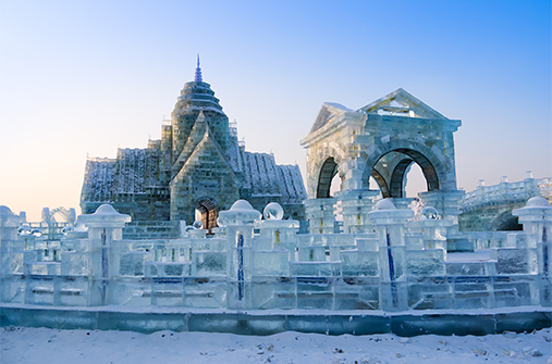 סין המסורתית - דרך פסטיבל הקרח בחארבין